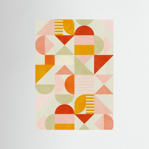 mockup-storefront.jpg Poster fine art . Bauhaus Fun Pastel