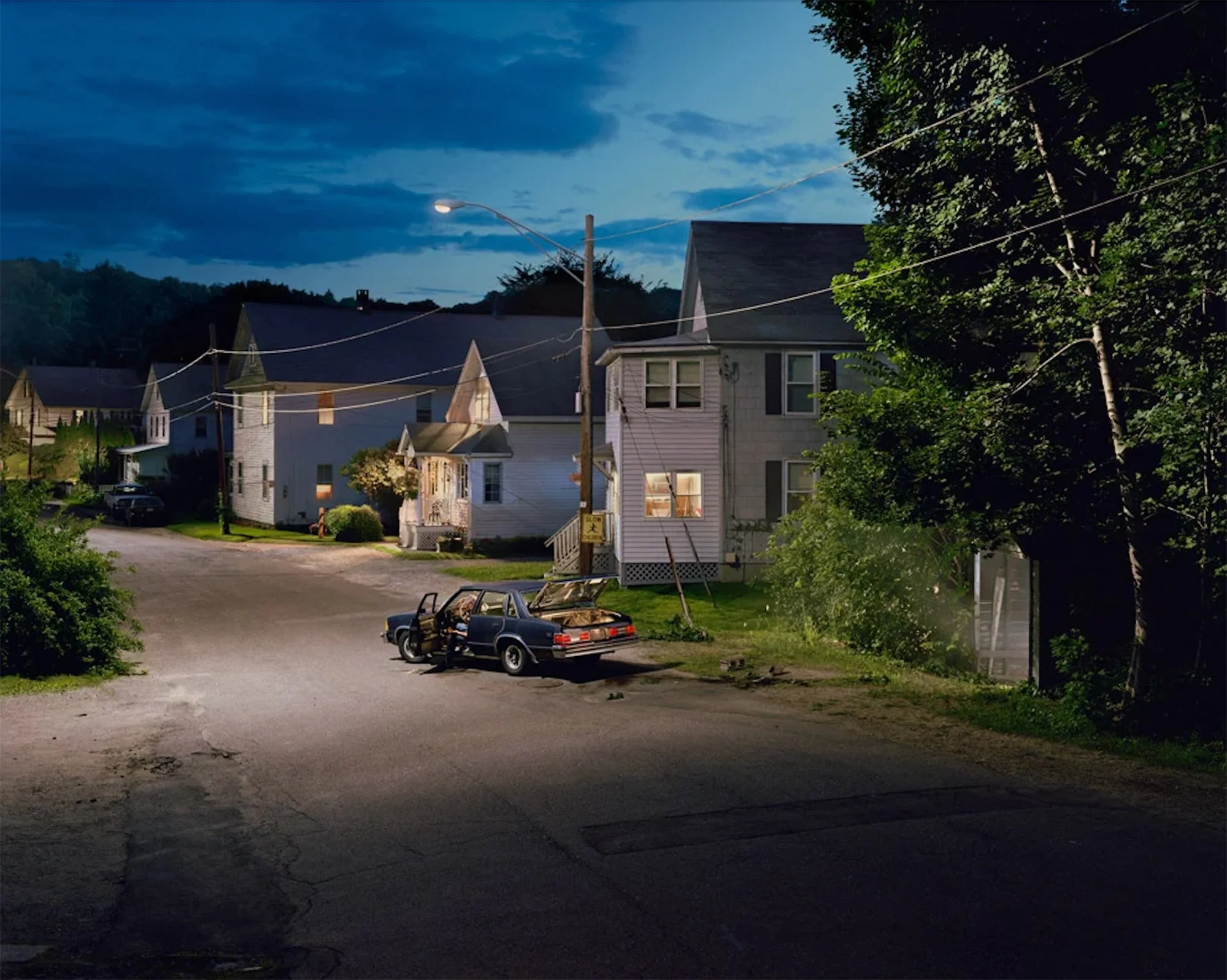Gregory Crewdson spooky garage