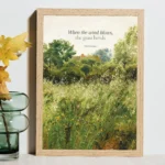 Skovgaard confucius poster when the wind