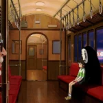 Hayao Miyazaki+Chihiro+No Face Spirited Away