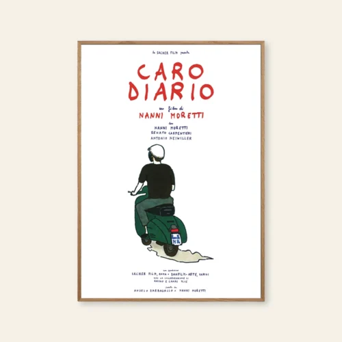 poster fine art caro diario nanni moretti