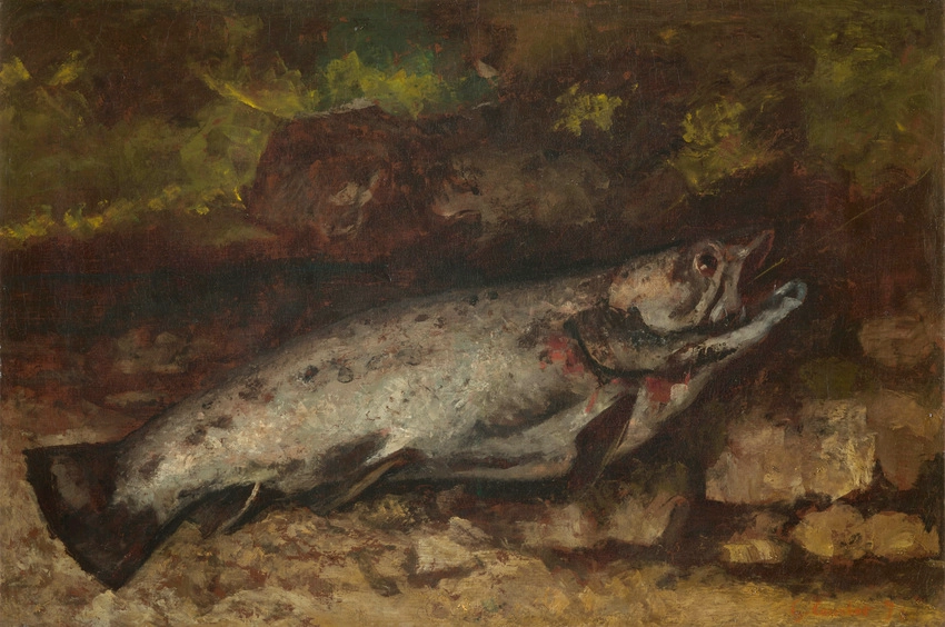 G. Corbet, La Trota, 1873. Olio su tela, 65,5 x 98,5 cm.