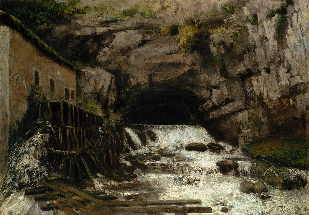 Gustave Courbet, La Source de la Loue