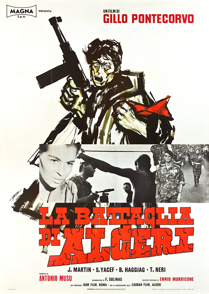 Gillo Pontecorvo, La battaglia di Algeri, 1966