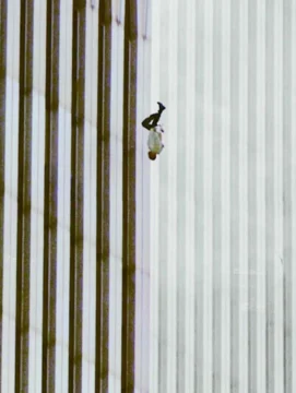 the falling man 100 foto