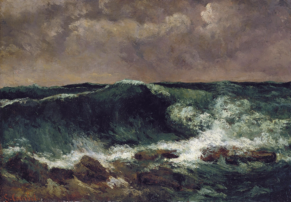Gustave Courbet, La Vague