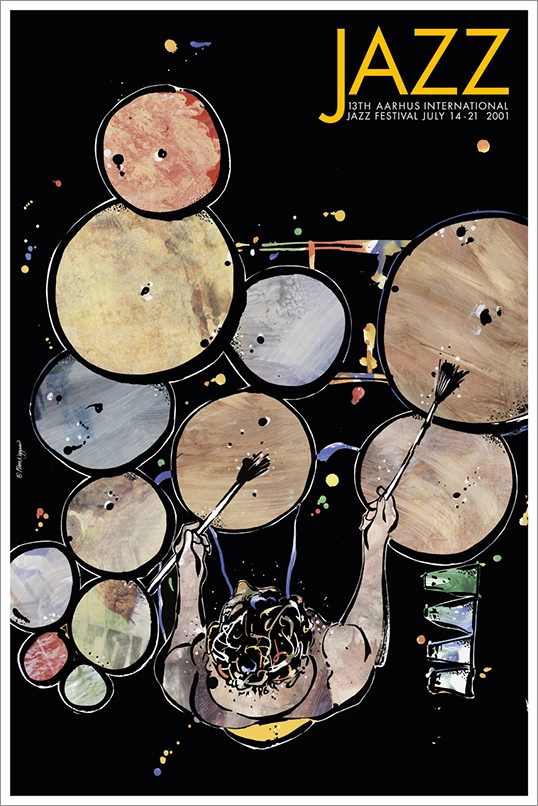 Finn Nygaard, Aarhus Jazz Festival 2001, manifesto dedicato a Jack DeJohnette