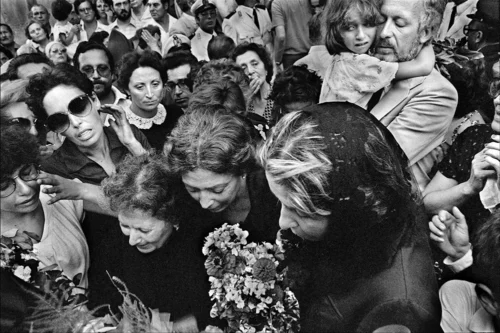 Funerali del sindaco democristiano Vito Lipari ucciso dalla mafia Castelvetrano Trapani 1980 © Letizia Battaglia