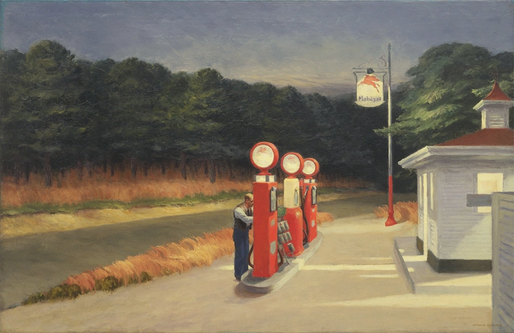 Edward Hopper, Gas, 1940