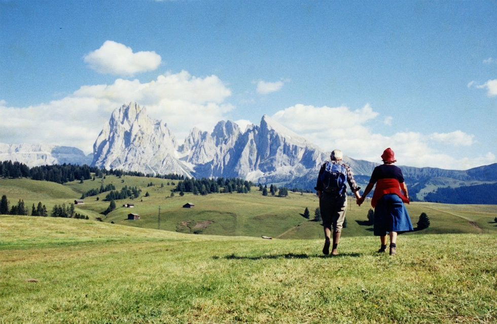 Luigi Ghirri, Alpe di Susi, Bolzano, 1989
