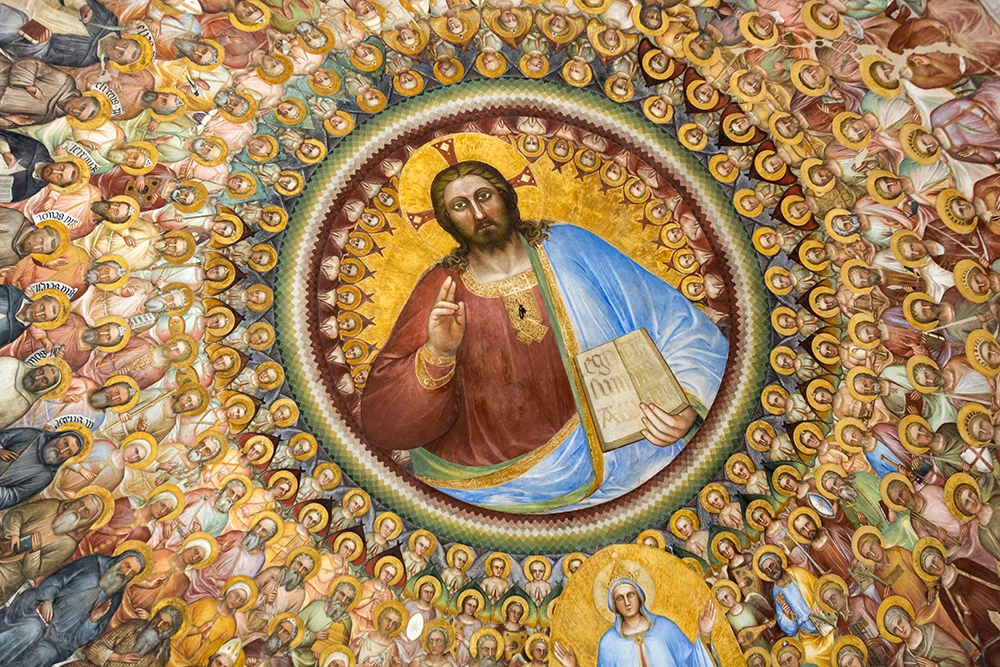 cristo pantocratore battistero duomo chiese monumentali giusto de' menabuoi