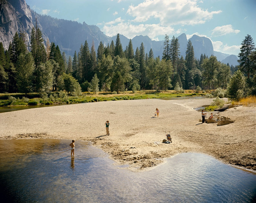 Stephen Shore, Merced River, Yosemite National Park, California, 13 agosto 1979
