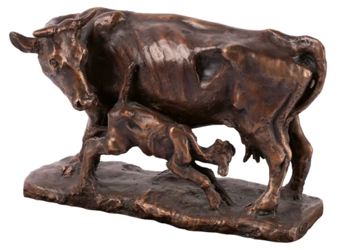 Nutrice, 1949 bronzo, cm 27 x 10 x 19 (Tiratura 1500 es) Annunziata Scipione Nutrice, 1949 bronzo, cm 27 x 10 x 19 (Tiratura 1500 es)